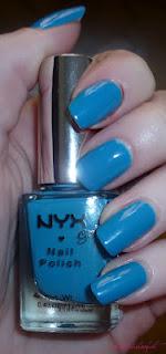 NYX hot blue