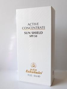 Neuer Sonnenschutz für das Gesicht- endlich glücklich? Dr. Eckstein ACTIVE CONCENTRATE SUN SHIELD SPF 50
