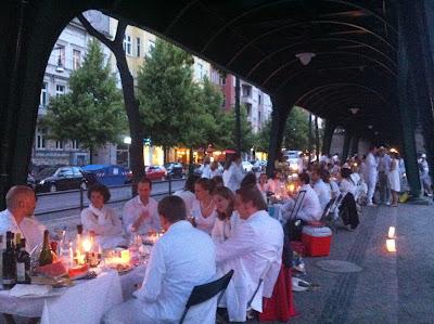 Diner en blanc Berlin 2012