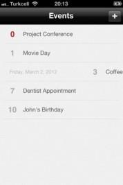 Days Left – Simple event management für das iPhone, momentan kostenlos erhältlich