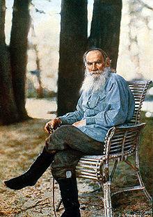 Sehr geehrter Herr Tolstoi...