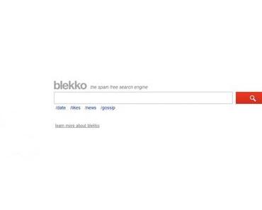 Die Suchmaschine, die das Web aufräumt – Blekko Update