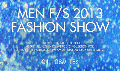 Louis Vuitton Men F/S 2013 Fashion Show