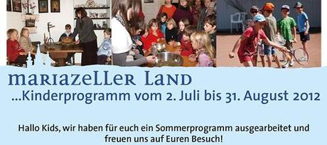 Kinderprogramm vom 2. Juli bis 31. August 2012