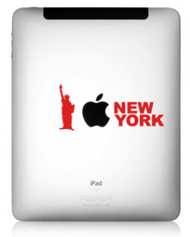 Apfelkleber – beweisen Sie Humor und verleihen Sie Ihrem iPad ein individuelles Design
