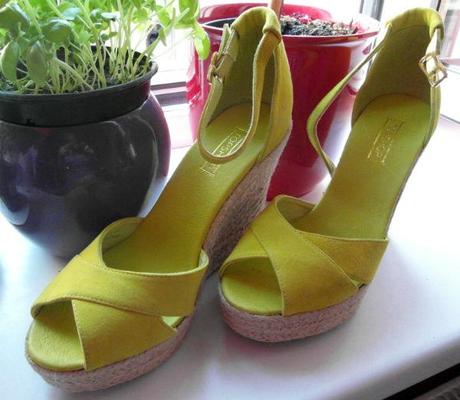 shoes of the day - tarte au citrone