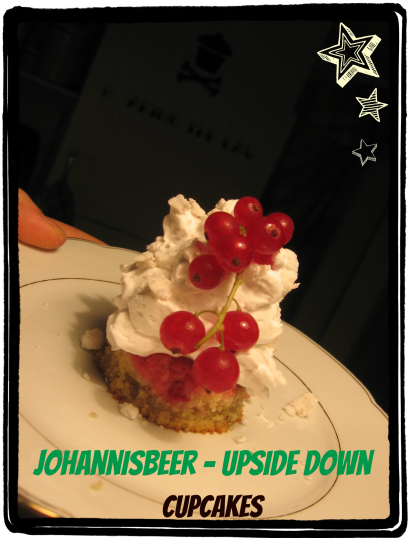 Johannisbeer – Upside Down Cupcakes