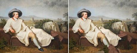 Goethe in der Campagna • Neue Version von Peter Broell.