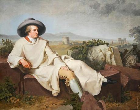 Goethe in der Campagna • Neue Version von Peter Broell.