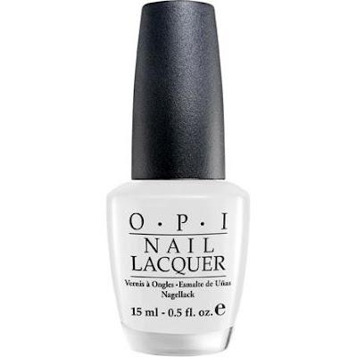 Nails of the day mit OPI Alpine Snow