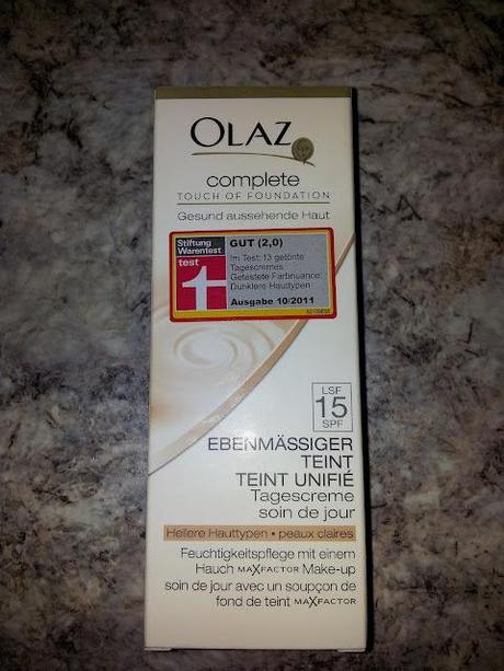[Review] Olaz Complete Touch of Foundation