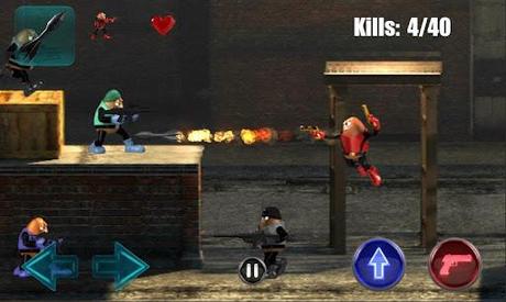 Killer Bean Unleashed – Actiongeladener 2D-Shooter für Ballerfreunde