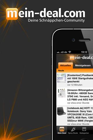 Neues Mein-Deal Update: Jetzt mit AppDeals + großem Gewinnspiel (u.a. 10 000 Lieferando Gutscheine!)