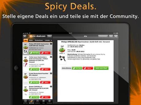Neues Mein-Deal Update: Jetzt mit AppDeals + großem Gewinnspiel (u.a. 10 000 Lieferando Gutscheine!)