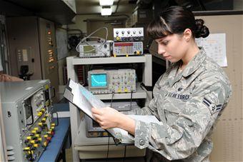 Radar technicians help manage base air space