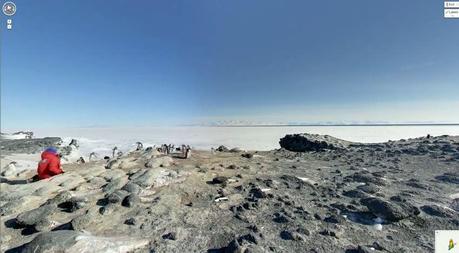Entdeckungstour, Google Maps startetet 360-Grad Panorama der Antarktis
