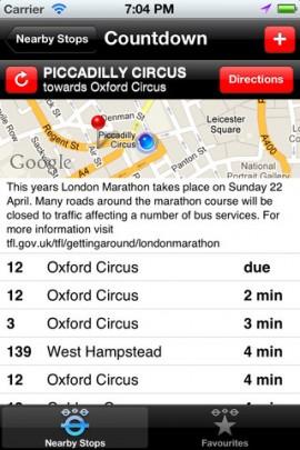 London Bus Live Countdown – FREE Bus Stop Checker und Sie wissen, wo es lang geht