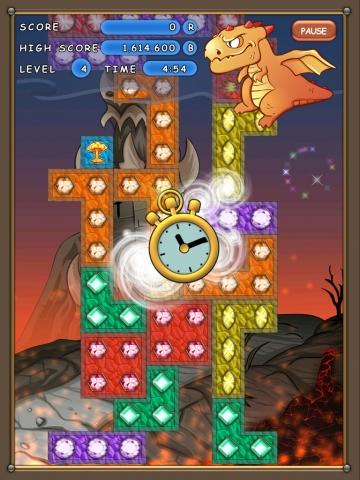 Drag-N-Gems HD – Klasse Variation eines bekannten Spiels in einer kostenlosen iPad App