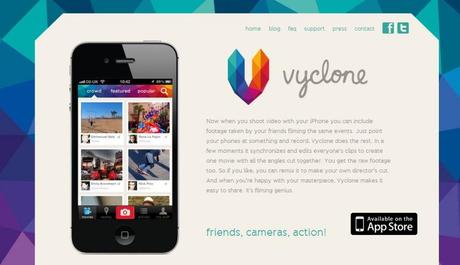 Vyclone, das Instagram für Videos