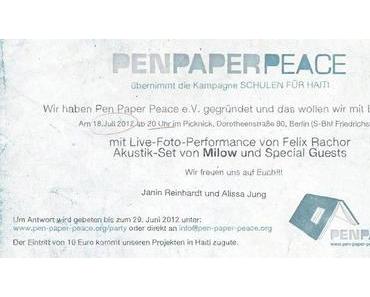 pen, paper, peace!