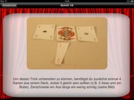 Zaubertricks Anleitungen HD: auf dem iPad lässt Sie zum Illusionisten werden