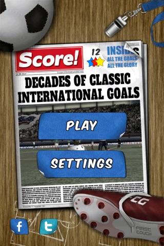 Score! Classic Goals – Spiele die besten Tore der letzten Jahrzehnte nach