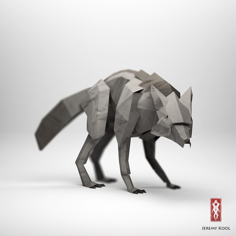 Digital Origami Animals