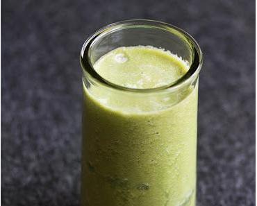 Honigmelonen-Matcha-Shake