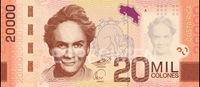 20.000 Colones-Banknote in Costa Rica