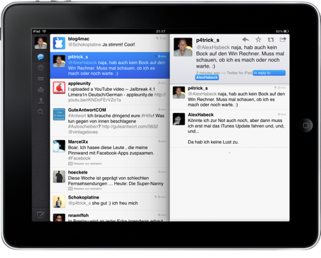 Der Twitter-Client meiner Wahl fürs iPad