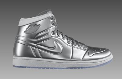 Nike Air Jordan 1 Anodized Armour - Silber