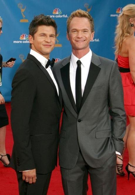 Primetime Emmy Awards Arrivals held at The Nokia Theatre L.A. Live in Los Angeles, California on August 28th, 2010. Neil Patrick Harris, David Burtka                                            Fame Pictures, Inc