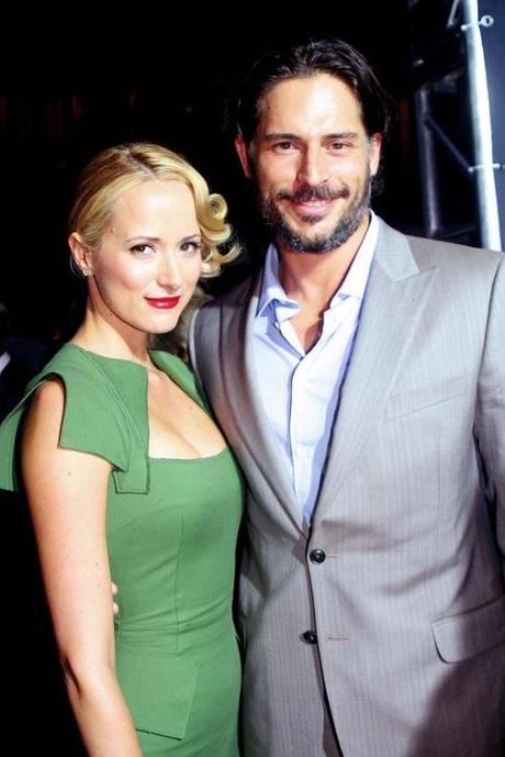 Sept. 15, 2010 - New York, New York, U.S. - Joe Manganiello (R) and Audra Marie. the premiere of ''Boardwalk Empire'' at the Ziegfeld Theater in New York 09-15-2010. I15328BT. © Red Carpet Pictures