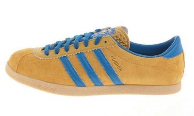 Adidas Originals London - gelb/blau