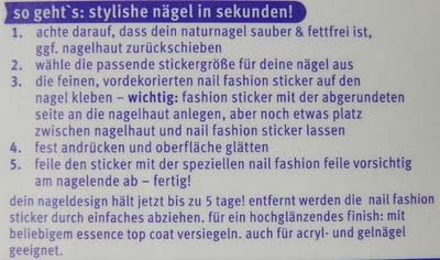 Test: nail fashion sticker von essence