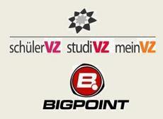 SchuelerVZ, StudiVZ und meinVZ integrieren Bigpoint Browserspiele in ihre Portale.