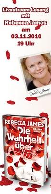 Livestream-Lesung auf Lovelybooks mit Rebecca James