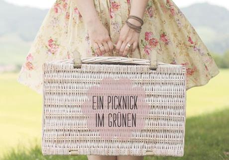 Ein Picknick im Grünen.