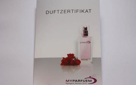 [Mein persönliches Parfüm von myparfuem.de] Erste Eindrücke