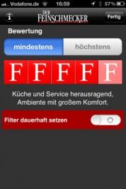 Landgasthäuser Deutschland – FEINSCHMECKER Guide 2012 auf dem iPhone