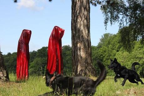 occupy globe documenta kassel dogs photography – time guards by manfred kielnhofer