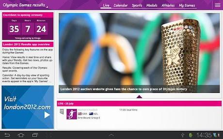 Ergebnis-App für London 2012 – Unverzichtbare Gratis-App für alle Olympia-Fans