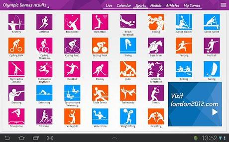 Ergebnis-App für London 2012 – Unverzichtbare Gratis-App für alle Olympia-Fans