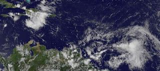 Tropischer Sturm ERNESTO wird immer wahrscheinlicher, Ernesto, aktuell, Karibik, Atlantische Hurrikansaison, Hurrikansaison 2012, August, 2012, Satellitenbild Satellitenbilder, Dominikanische Republik, 