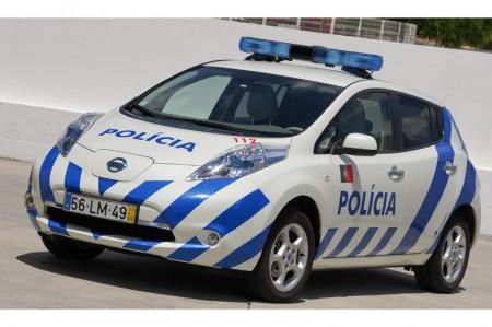 Nissan Leaf kommt zur Polizei
