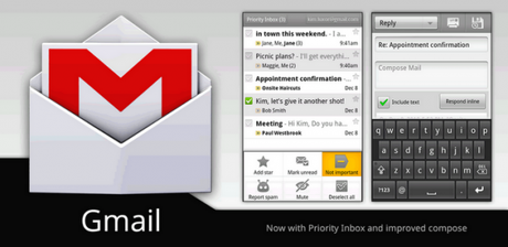 Gmail für Android: Neue Version verfügbar