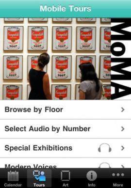 MoMA – die offizielle App fürs iPhone (Video)