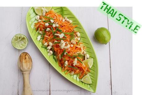 Thai Style Carrot Papaya Salad