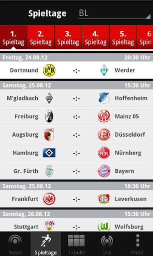 meinKlub – Bundesliga live mit deinem Lieblingsverein und noch viel mehr auf deinem Android Phone