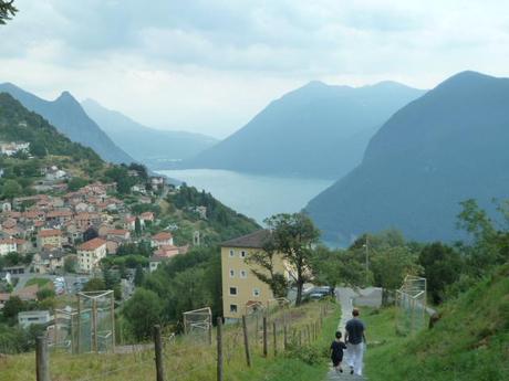 Sonntag im Tessin: Monte Brè und Lugano